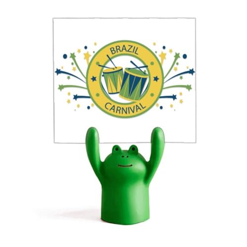Support pour mémo Drum Stars grenouille pour ne plus perdre vos notes