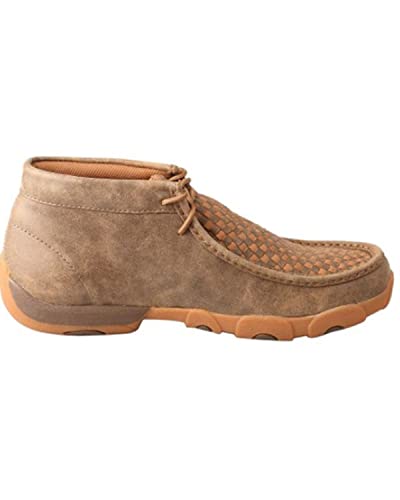 Twisted X Men's Chukka Driving Moc, Moc Toe, Bomber & Tan, 8 EEE2