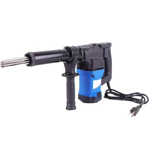 Rust Removal Tool Electric Needle Scaler, 1100W High-Power Handheld Needle Scaler, Industrial Grade Needle Scaler for Removal of Rust, Slag and Paint