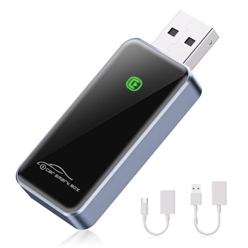 Wireless CarPlay Adapter for Apple - 2024 Slim Edition