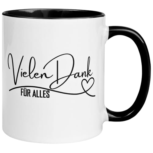 Danke Dankeschön Tasse | Vielen Dank für alles | Danke für Alles Geschenk Tasse mit Spruch | Lieblingsmensch - Herzensmensch | Einfach Mal Danke Sagen | Dankesspruch Danke Dankeschön Tasse | Vielen Dank für alles | Danke für Alles Geschenk Tasse mit Spruch | Lieblingsmensch - Herzensmensch | Einfach Mal Danke Sagen | Dankesspruch