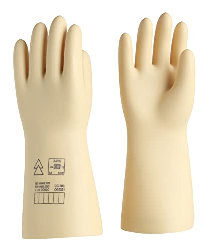 CATU Mixte Gp-00-.. Gants isolants, Beige, 11 EU