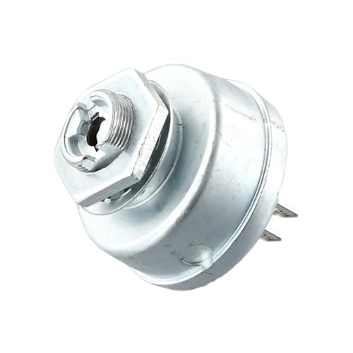 Interruptor de encendido de tractor cortacésped resistente 725-0267A con llaves metálicas 6