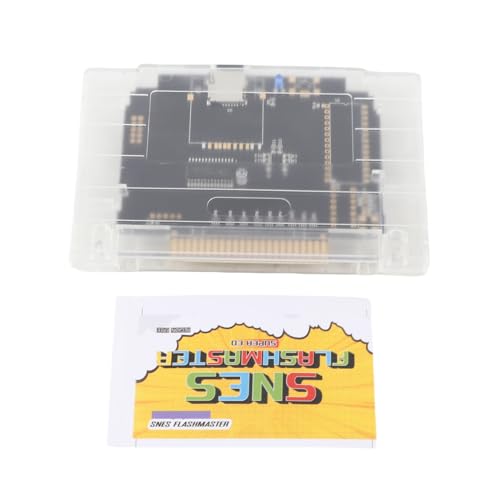 Game Cartridge for SFC, 3000 in 1 Video Game Cartridge with 8GB Memory Card, Save Game Data Backup Automatic V1.0 Game Cartridge for USA Console, ABS