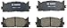 BOSCH BP1222 QuietCast Premium Semi-Metallic Disc Brake Pad Set - Compatible With Select Toyota Camry; FRONT