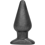 Doc Johnson Platinum Silicone The Super Big End, Charcoal