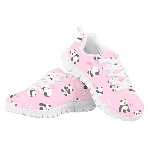 Modysero Girls Athletic Sneaker Lightweight Lace Up Tennis Shoes for Girls Park Outdoor Jogging Walking Running Shoes4