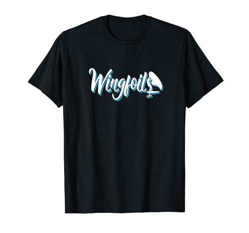 Tragflügelboot Wingfoil Foilwing Wingfoiling T-Shirt