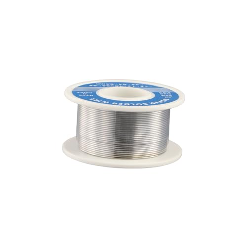 Image of Tin Wire 0.8mm Solid Core Solder Wire Tin Lead Rosin Core Solder for Electrical Soldering, Welding Equipment