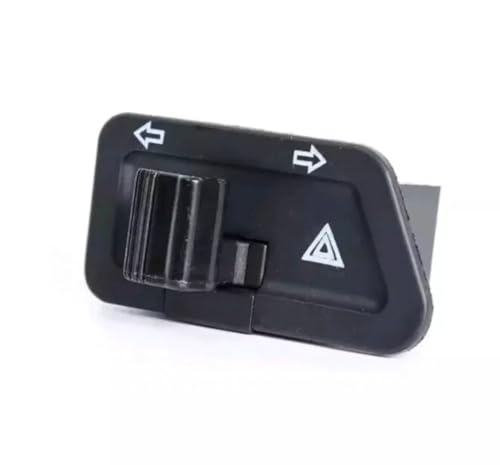 GEROMOTORS Pulsante a 4 Frecce Compatibile con Honda SH 125/150/300, 2005-2012, Nero, Manuale, 43x37x22mm