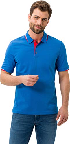 Camel active Polo 1/2, Blu, Medium (Taglia