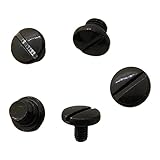 Taurus PT Grip Screws, Black Finish - Compatible with Taurus PT 92, 96, PT-57, PT-58, PT-92C, PT99, PT-100, PT-101, PT908, PT945 - Set of 5 Screws