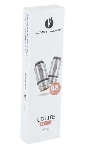 Lost Vape UB Lite L3 Verdampferköpfe mit je 0,8 Ohm - 5 Stück pro Packung, (5er Pack) – Bild 7