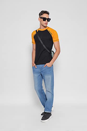 Image of Trendy Men's Round Neck T-Shirt Pure Pre Combed Cotton Bio-Washed 3D Print (STM-003)