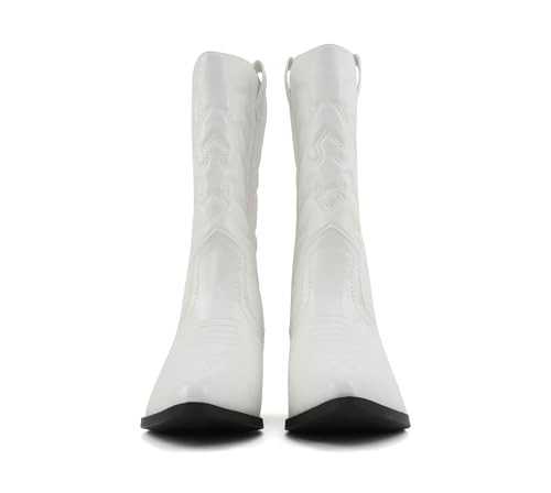 Image of Soda Women's Rodeo Western Pointed Toe Cowboy Boots