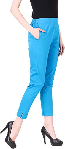Image of SriSaras Women's Premium Cotton Trousers /Pants