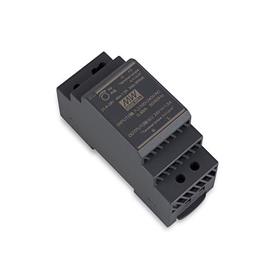 HDR-30-24 - Transformador LED para iluminación LED (24 V CC, 30 W)