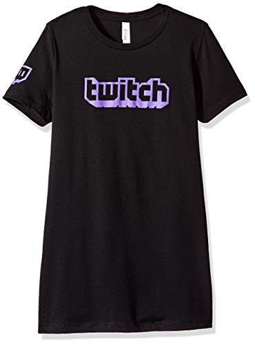 Preisvergleich Produktbild Twitch - Logo S / S Crew - Frau - Schwarz - M