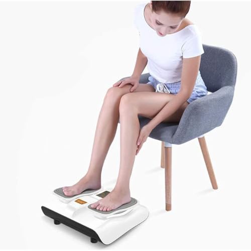 Ejercitador de piernas eléctrico 4 niveles con control remoto miniatura 6