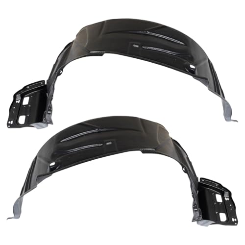 Image of TRQ Inner Fender Liner Set Compatible with 2002-2004 Acura RSX AC1248105 AC1249105