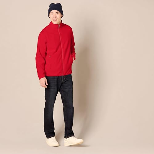 Image of Amazon Essentials Men's Full-Zip Polar Fleece Jacket, Warm, Soft with Zippered Pockets for Cold Outdoor Weather (Available in Big & Tall)