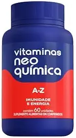 Vitamina A-Z Suplemento 60 Cápsulas - Neo Química