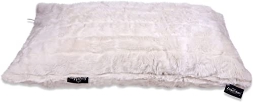 Funda para colchón de perro Lex & Max Royal Fur Cebo reversible rectangular 3