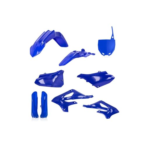 Plastiques YAM YZ85 22 bleu Acerbis haute résistance pour motocross