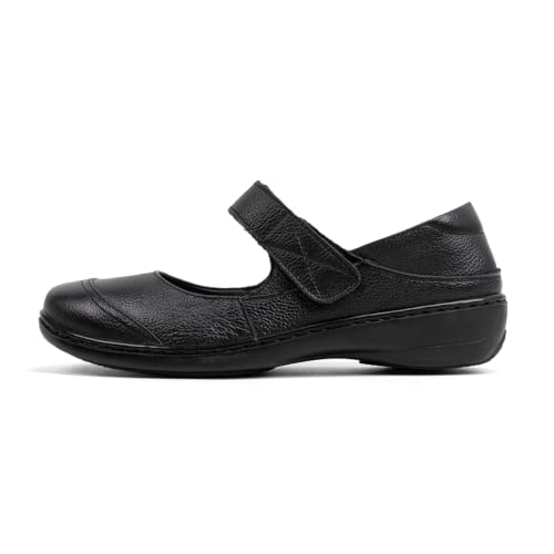 Image of VJH confort Women's Flat Shoes, Slip-on Round Toe Light Weight Comfort Casual Walking Shoes