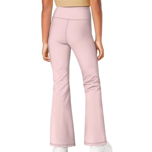Girls Wide Leg Yoga Leggings for Workouts Fitness Pilates Camping School Daily Wear Skinny Bell Bottoms Pants2
