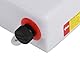 Mini Edelstahl Elektrischer Warmwasserbereiter Safe 3400W Sofortheizung für Küchen Badezimmer öffentliche Toilette Abs Silber
