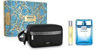 Versace Eau Fraîche Set de regalo para hombre (Eau de toilette 100 ml + Eau de toilette 10 ml + neceser)