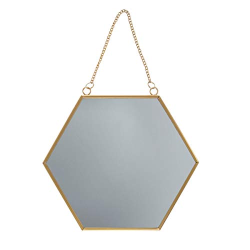 Sass & Belle Touch of Gold Hexagon Mirror