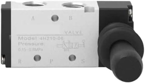 4H210-08 Hand Lever Operated Valve 4-Way 2-Position Hydraulic Directional Control Valve for Hydraulic System(4H210-08 PC6-02)