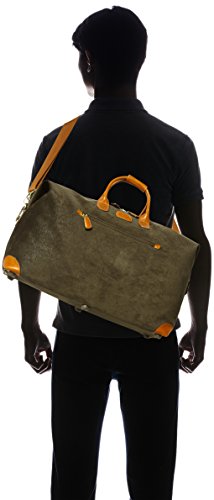 Bric's Luggage Life 22 Inch Cargo Duffle, Olive, One Size