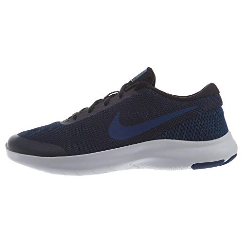 Nike Flex Experience Run 7 Lightweight Running Shoe Extra Wide Width (9) Blue/Black