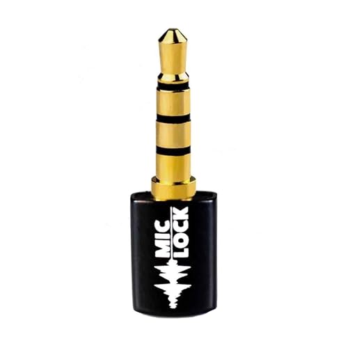 Image of Mic-Lock Metallic Colors 3.5mm - Black (Single, Black)