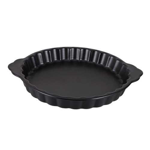 Toyvian Fuente de para Horno con Asas Dobles Antiescaldad Resistente Altas Temperaturas Práctica para Hornear Cocina Diseño Seguro y Duradero para Repostería y Platos al Horno