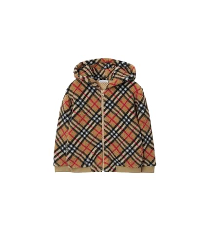 BURBERRY Boys' Kb5 Roland Check Hoodie (Toddler/Little Big Kid)