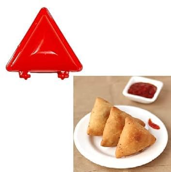 SPARSHMART Kitchen Mould Set | Perfect Half-Moon, Triangle, and Round Shape Snack Maker 3