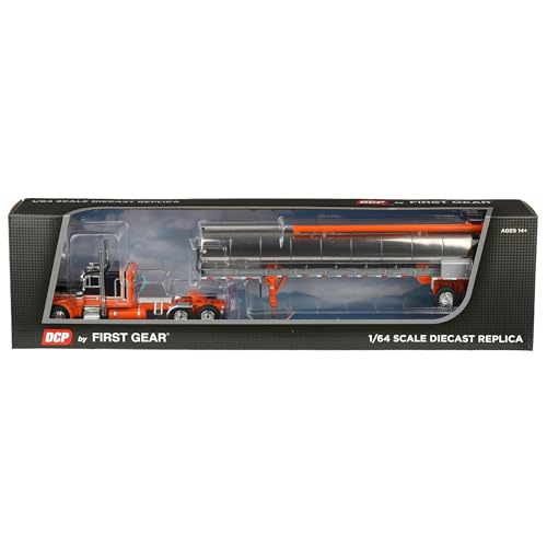 First Gear DCP 1/64 Peterbilt 379 con remolque Walinga miniatura 6