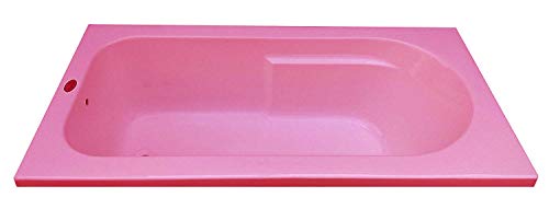 Image of MADONNA Prestige Acrylic 4 Feet Freestanding Bath Tub (Pink)