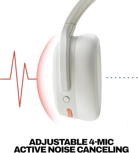 Image of Skullcandy Crusher ANC 2 Noise Cancelling Wireless Headphones - Bone (Pack of 2)