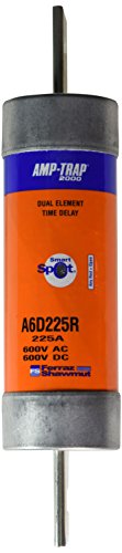 Mersen A6d-r Amp-trap 2000 temporisation fusible Class Rk1 A6D225R indicateur de fusion