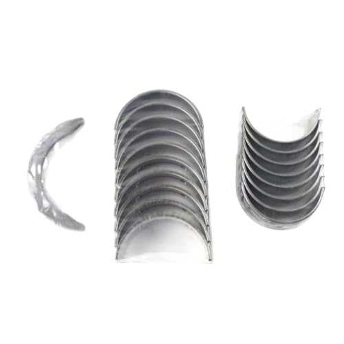 Juego de biela y cojinete de empuje del cigüeñal compatible con motores G4KJ de 2,0 L y 2,4 L - Incluye piezas 2102025150, 2102025120, 230602G411