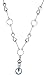 Shapes Women's Fashion Lanyard and Necklace 34" long, Chain Lanyard, Super strong for Keys, Badge holder. (Infinity -Magnetic Breakaway)