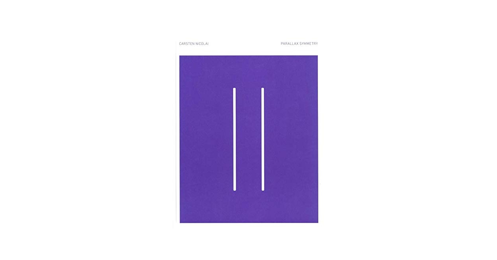 Amazon | Carsten Nicolai: Parallax Symmetry | Nicolai