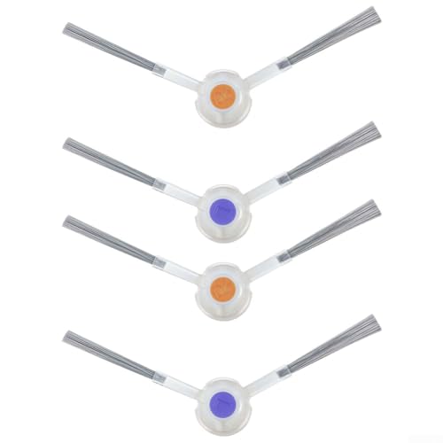 Set di spazzole laterali di ricambio, parti per aspirapolvere, accessori per spazzatrice, strumenti per la pulizia del pavimento Narwal per Freo per ultra aspirapolvere (4 pezzi)
