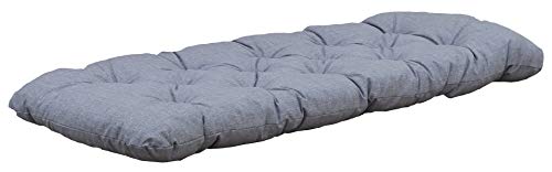 Chicreat Coussin pour Banc, 120 x 50 x 8 cm, Gris Clair