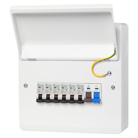 WCED 100A Metal Clad Consumer Unit with MCB's Cover